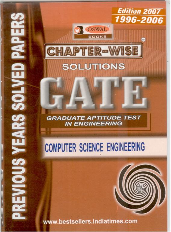 Which is the best book for GATe entrance exam?